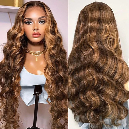Transparent Lace 13x4 180% Density Body Wave Wigs
