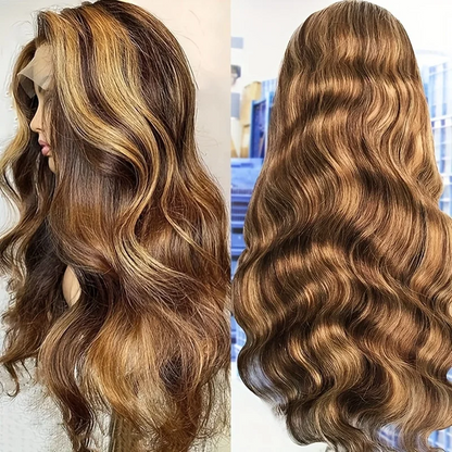 Transparent Lace 13x4 180% Density Body Wave Wigs