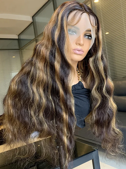 Transparent Lace 13x4 180% Density Body Wave Wigs